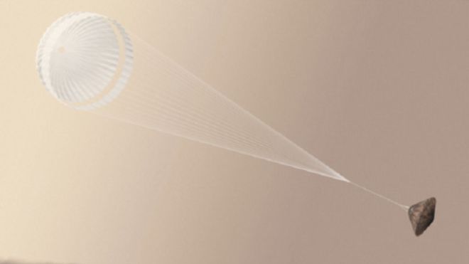 عمل فني: الهبوط على المريخ ليس سهلا